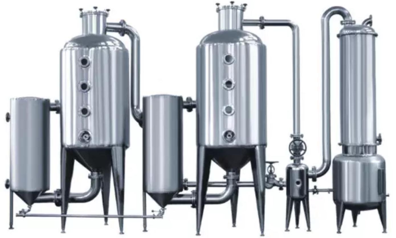 雙效節能濃縮蒸發器